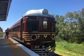 バイロンベイの電車